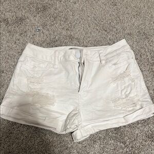 Stylish White Women's Shorts